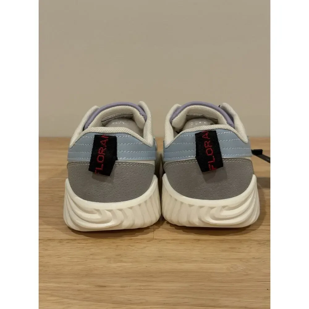 De Florance Women’s 7.5 Sneakers Blue Lavender Gray Retro Shoes New No Box